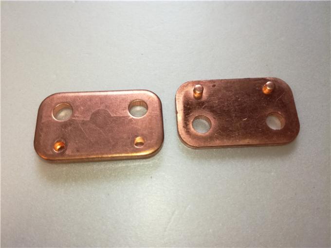 Чистая медь маркирует металл штемпелюя части, плашки металлического листа пробела прогрессивные  1