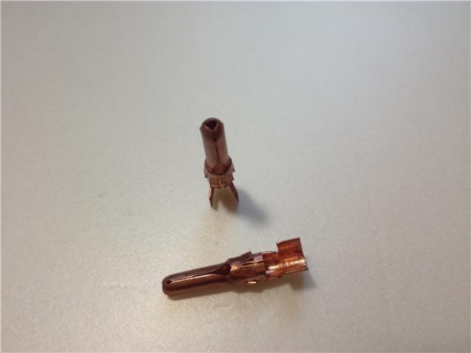 Автоматический электрический соединитель плашек металлического листа запасных частей гнуть латунный женский незапечатанный 1