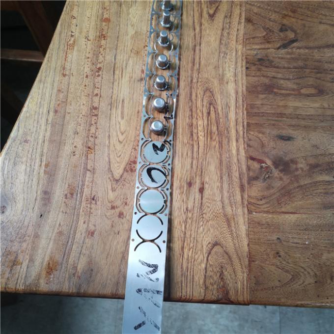 Пассивировать плашки алюминиевого легирующего металла штемпелюя 0