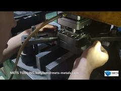 Тонкий прецизионный аргентум / медный предохранитель с прогрессивной штамповкой одной полости